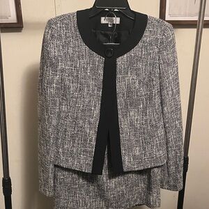 Kasper Women's Monochrome Textured Blazer